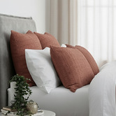 Pearl Mantels Celeste Cotton European Pillowcase