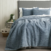 Pearl Mantels Denim Boronia Stonewashed Cotton Comforter Set