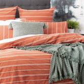 Chiswick Living Paprika Vintage-Washed Hudson Cotton Chenille Quilt Cover Set