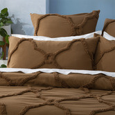 Chiswick Living Wood Moroccan Cotton Quilt Cover Set