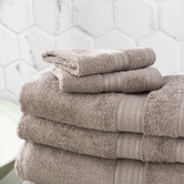 Chiswick Living 7 Piece Marisse Bamboo &amp; Cotton Bathroom Towel Set