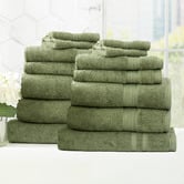 Chiswick Living 14 Piece Marisse Bamboo &amp; Cotton Bathroom Towel Set