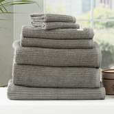 Chiswick Living 7 Piece Ridgestone Cotton Bathroom Towel Set