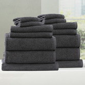 Chiswick Living 14 Piece Ridgestone Cotton Bathroom Towel Set