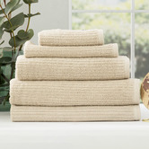 Chiswick Living 5 Piece Ridgestone Cotton Bathroom Towel Set