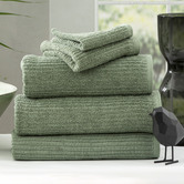 Chiswick Living 5 Piece Ridgestone Cotton Bathroom Towel Set