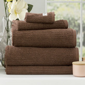 Chiswick Living 5 Piece Ridgestone Cotton Bathroom Towel Set