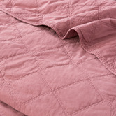 Chiswick Living Rose Attwood Vintage Stonewashed Quilted Cotton Coverlet Set