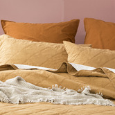 Chiswick Living Wood Attwood Vintage Stonewashed Quilted Cotton Coverlet Set