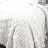 Chiswick Living Lexico Waffle Cotton Blanket