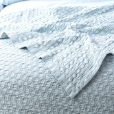 Chiswick Living Lexico Waffle Cotton Blanket