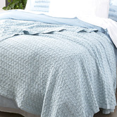 Chiswick Living Lexico Waffle Cotton Blanket