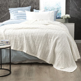 Chiswick Living Lexico Waffle Cotton Blanket