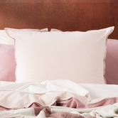 Chiswick Living Essentials Vintage Stonewashed Reversible European Pillowcase