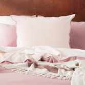 Chiswick Living Essentials Vintage Stonewashed Reversible European Pillowcase