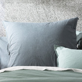 Chiswick Living Essentials Vintage Stonewashed Reversible European Pillowcase