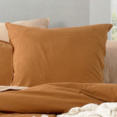 Chiswick Living Essentials Vintage Stonewashed Reversible European Pillowcase