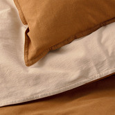 Chiswick Living Essentials Vintage Stonewashed Reversible European Pillowcase