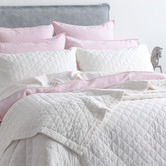 Chiswick Living White Cavallo French Linen Coverlet Set