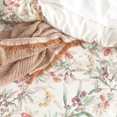 Chiswick Living Banksia Cavallo French Linen Quilt Cover Set