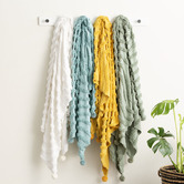 Chiswick Living Wave Cotton Throw