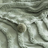 Chiswick Living Wave Cotton Throw