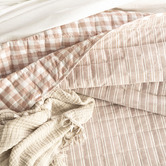 Chiswick Living Clay Alison Cotton Coverlet Set