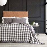 Chiswick Living Gingham Cotton Blanket