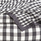 Chiswick Living Gingham Cotton Blanket