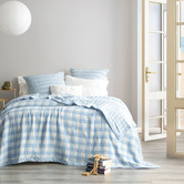 Chiswick Living Gingham Cotton Blanket
