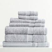Chiswick Living 7 Piece Stella Bamboo-Blend Bathroom Towel Set