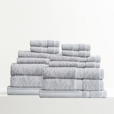 Chiswick Living 14 Piece Stella Bamboo-Blend Bathroom Towel Set