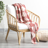 Chiswick Living Checkered Newport Cotton Throw