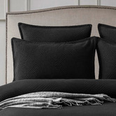 Chiswick Living Chevron Cotton-Blend Quilt Cover Set