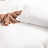 Chiswick Living White Gatten 1800TC Microfibre Quilt Cover Set