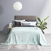Chiswick Living Mandel Velvet Blanket