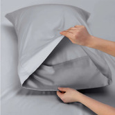 Chiswick Living Dove 700TC Cotton-Blend Quilt Cover Set
