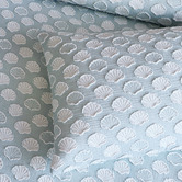 Chiswick Living Light Blue Calisto Cotton-Blend Quilt Cover Set