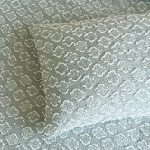 Chiswick Living Green Velora Cotton-Blend Quilt Cover Set