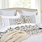 Chiswick Living Newman Cotton Sateen Reversible Quilt Cover Set