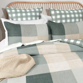 Chiswick Living Logan Cotton Sateen Reversible Quilt Cover Set