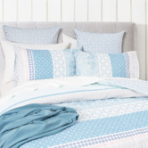 Chiswick Living Brandt Cotton Sateen Reversible Quilt Cover Set