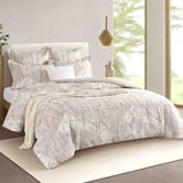 Chiswick Living Natural Liana Cotton-Blend Quilt Cover Set