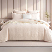 Chiswick Living Blush Klarisse Cotton-Blend Quilt Cover Set