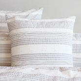 Chiswick Living Calliope Cotton Seersucker European Pillowcase