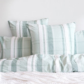 Chiswick Living Stephano Cotton Seersucker Quilt Cover Set