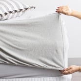 Chiswick Living Harlan Organic Cotton Jersey Fitted Sheet Set