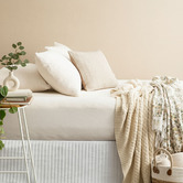 Chiswick Living Harlan Organic Cotton Jersey Fitted Sheet Set