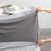 Chiswick Living Harlan Organic Cotton Jersey Fitted Sheet Set
