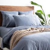 Chiswick Living Ink Harlan Organic Cotton Jersey Quilt Cover Set